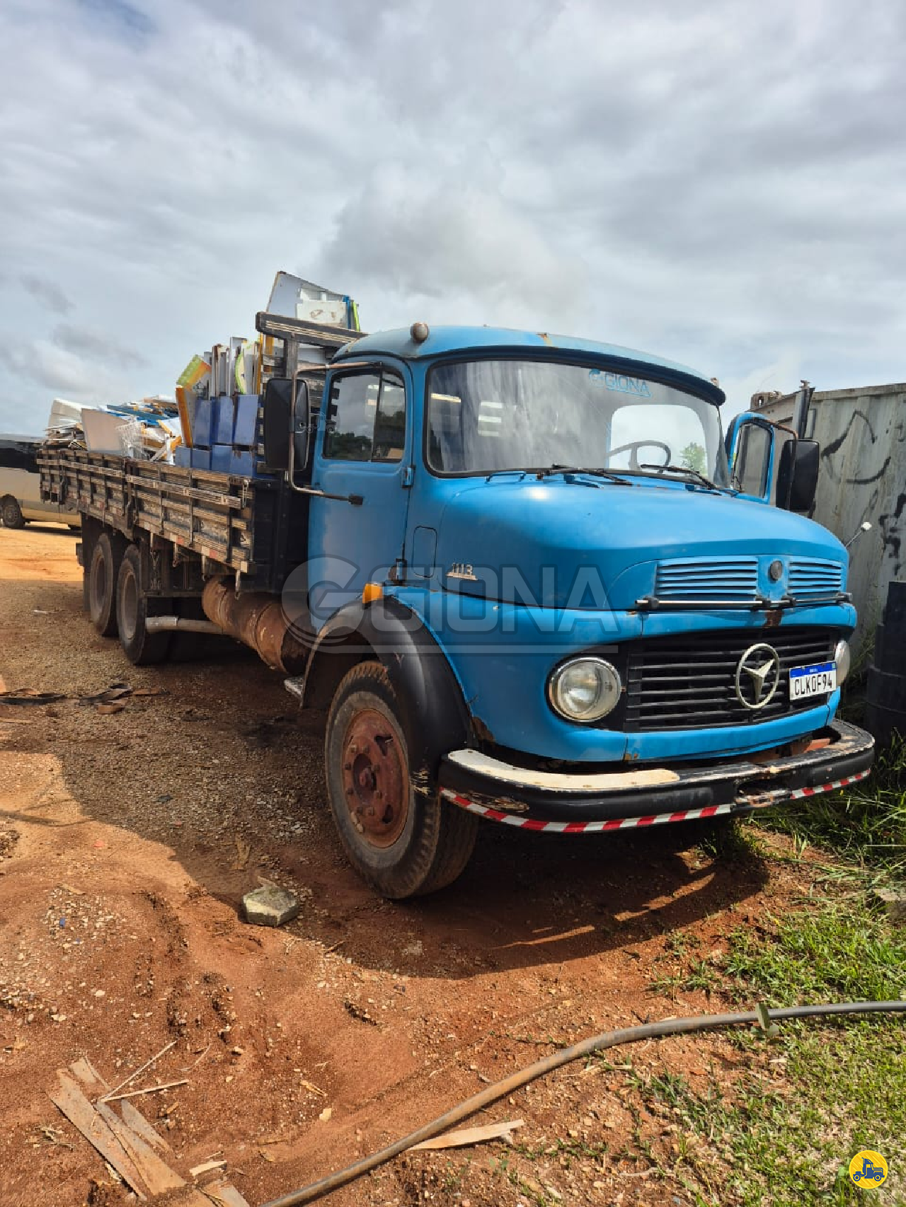 CAMINHAO MERCEDES-BENZ MB 1113 Carga Seca Truck 6x2 Giona Transportes ARAUCARIA PARANÁ PR